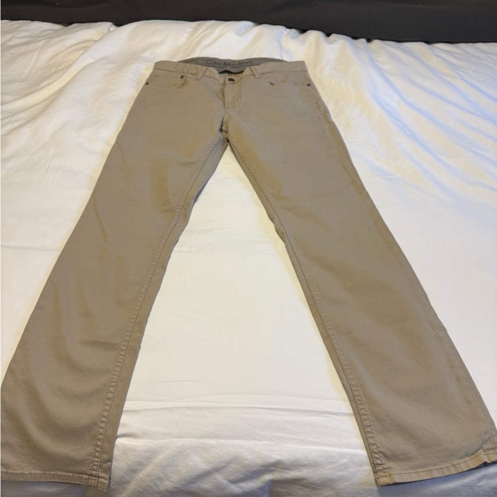Calvin Klein Tan Jeans/Khaki
